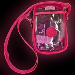 Kipling Tally Barbie Clear Crossbody Phone Bag